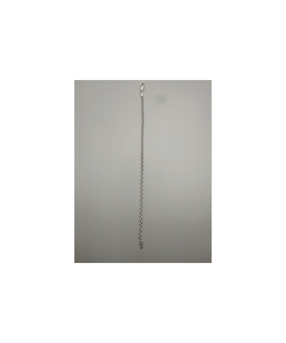 Pulsera de PLATA DE LEY de 925 m/m, modelo baule mallorquina