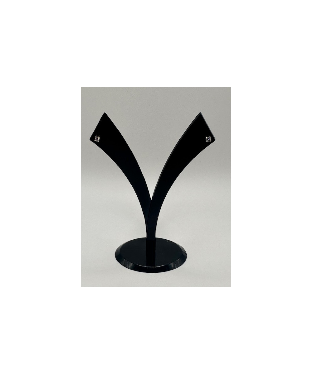 Pendientes de ORO 18 KTS, amarillo, con circonita.