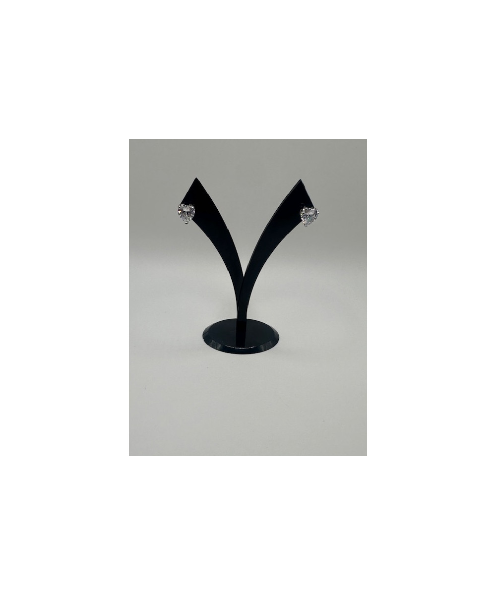 Pendientes de PLATA DE LEY de 925 m/m, con circonita.