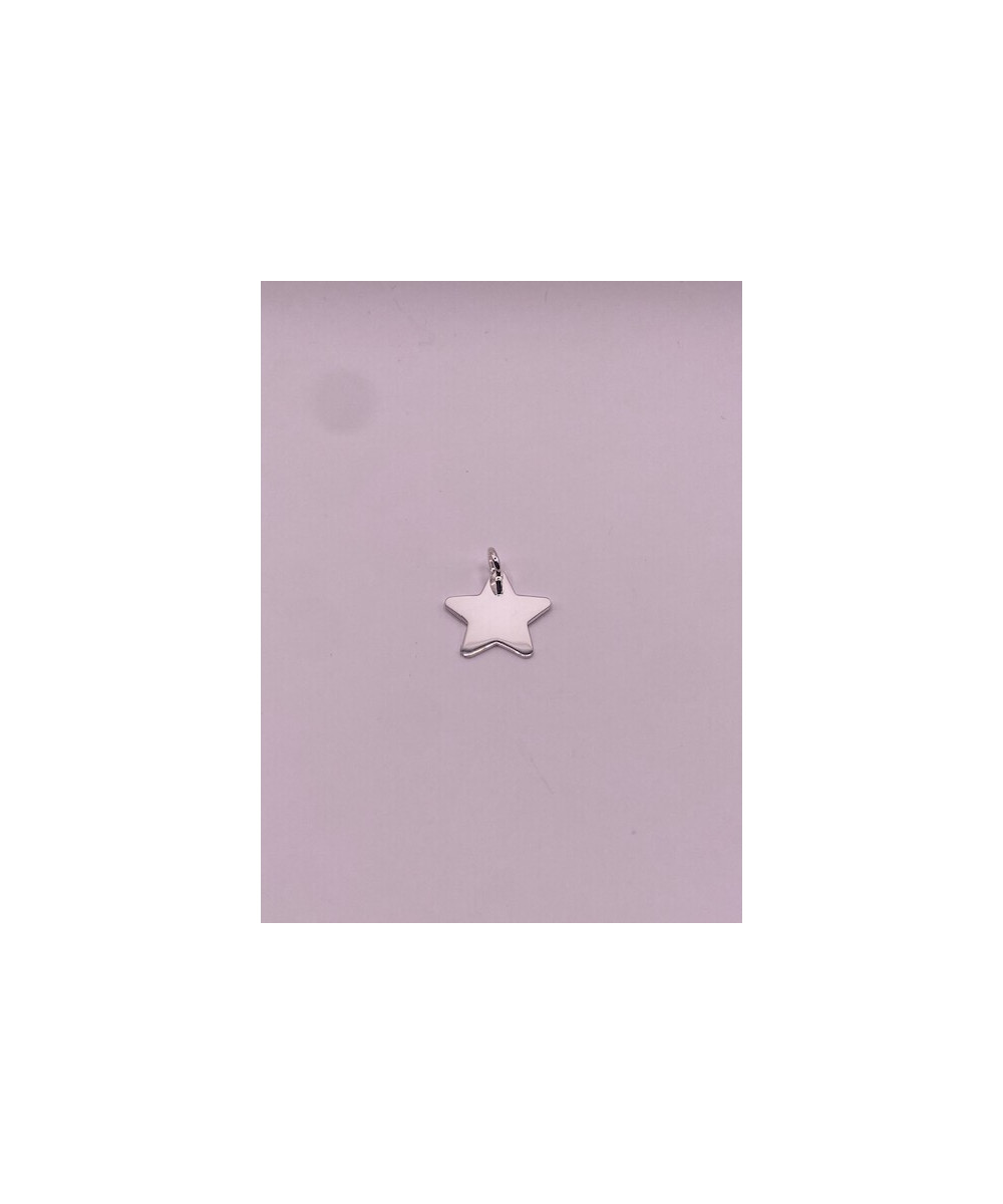 Colgante de PLATA DE LEY de 925 m/m, con forma de estrella