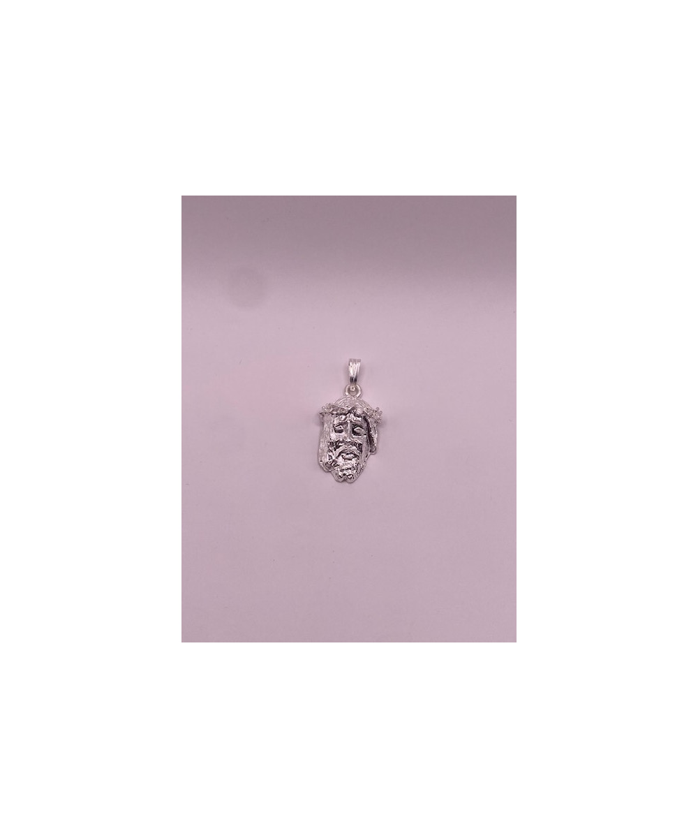 Colgante Cara de Cristo de PLATA DE LEY de 925 m/m.