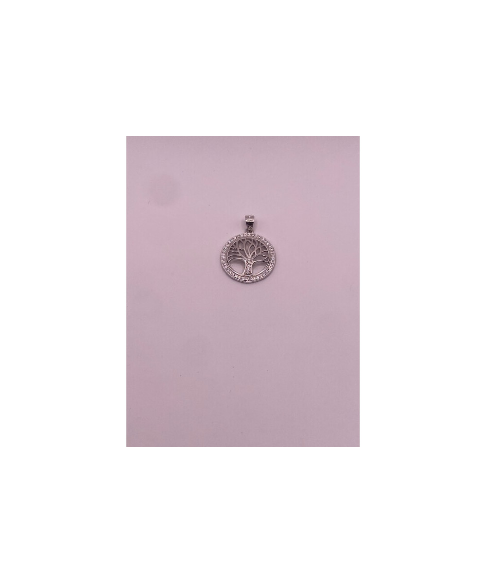 Colgante árbol de la vida de PLATA DE LEY de 925 m/m