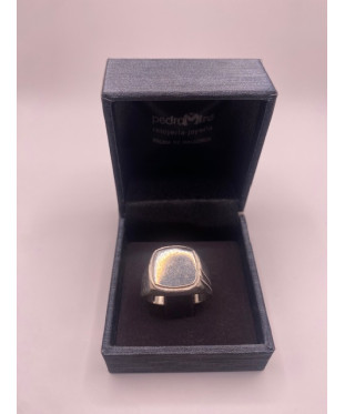 Sello de PLATA DE LEY de 925 m/m  para grabación de iniciales.