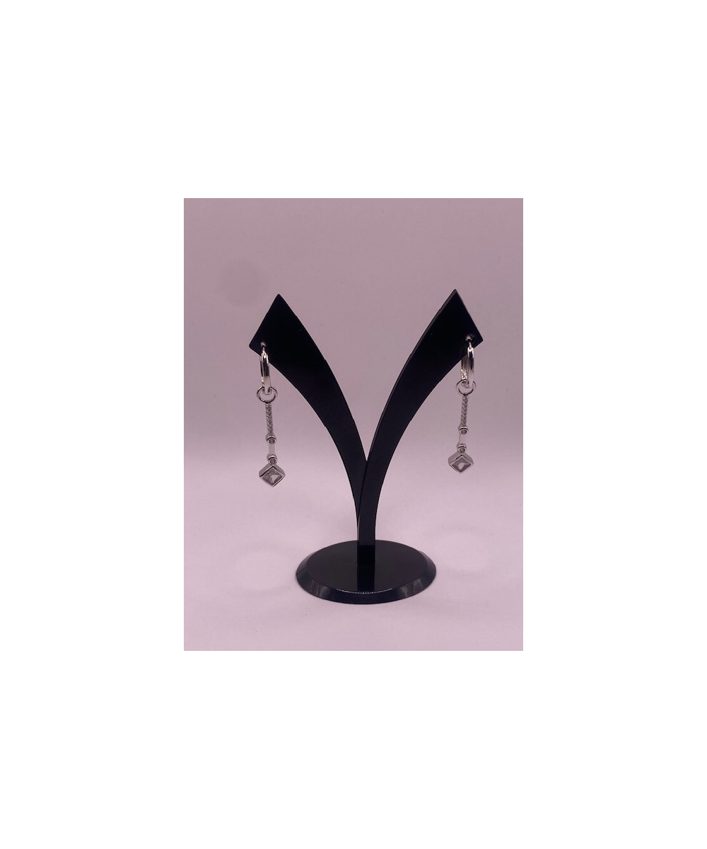 Pendientes de PLATA DE LEY de 925 m/m modelo colgante