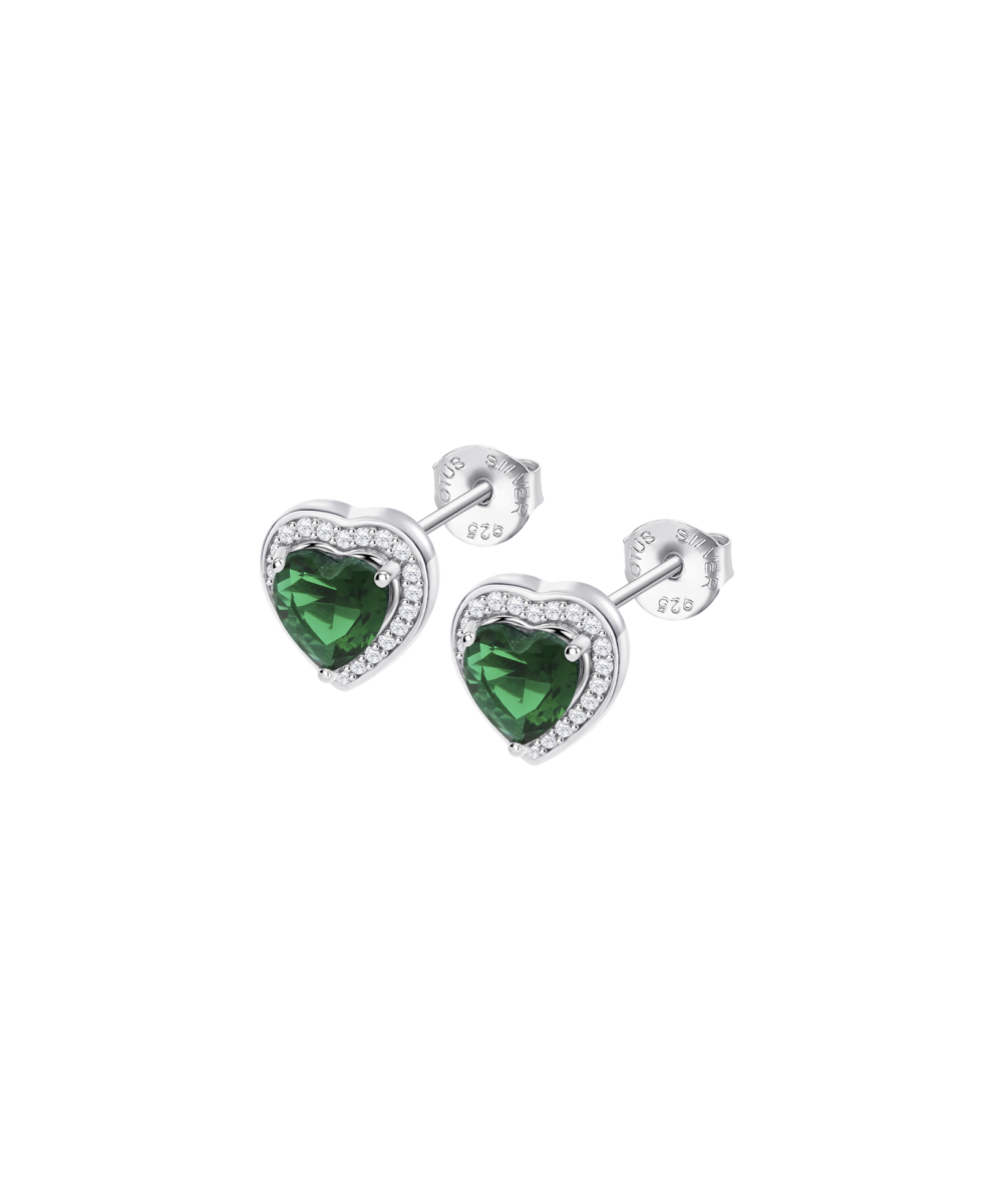 Pendientes de LOTUS SILVER, LP3784-4/4 de plata de ley de 925 m/m, con circonita