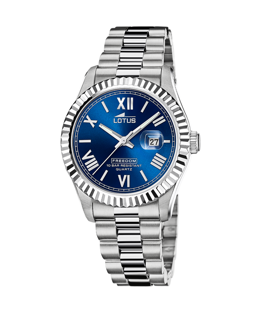 RELOJ LOTUS 19002/3 AZUL HOMBRE