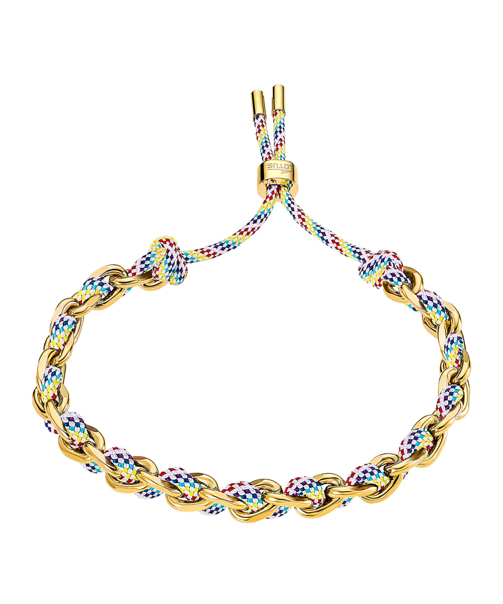 Pulsera LOTUS STYLE LS2378-2/1 de acero dorado.