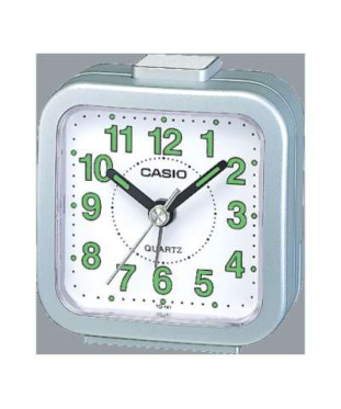 Reloj despertador CASIO TQ141, en diferentes colores, con pila.