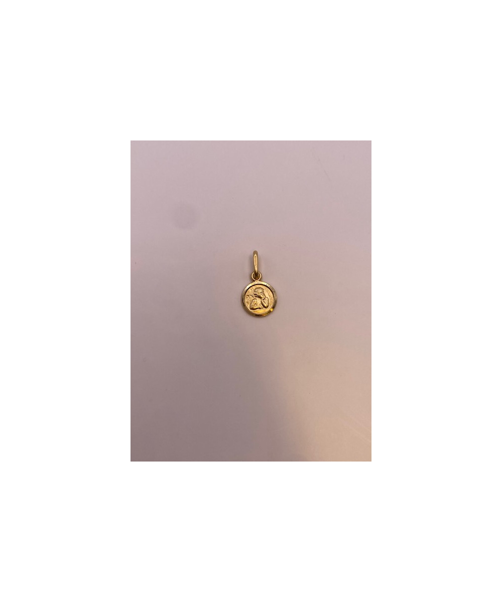 Medalla de ORO 18 kts, del Ángel de la Guarda.