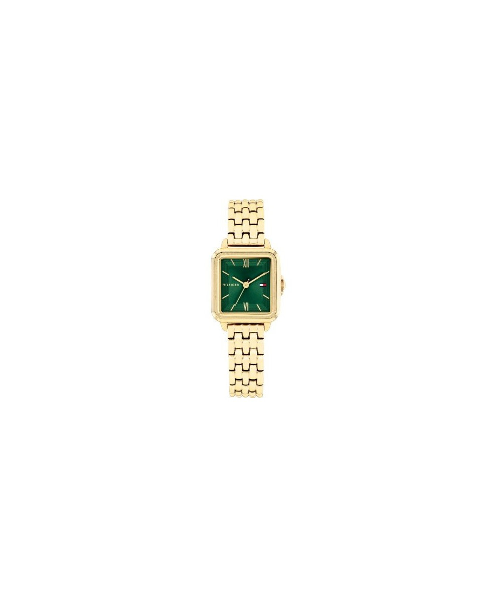 Reloj Tommy Hilfiger Mia Dorado y Verde Analógico Mujer 1782858