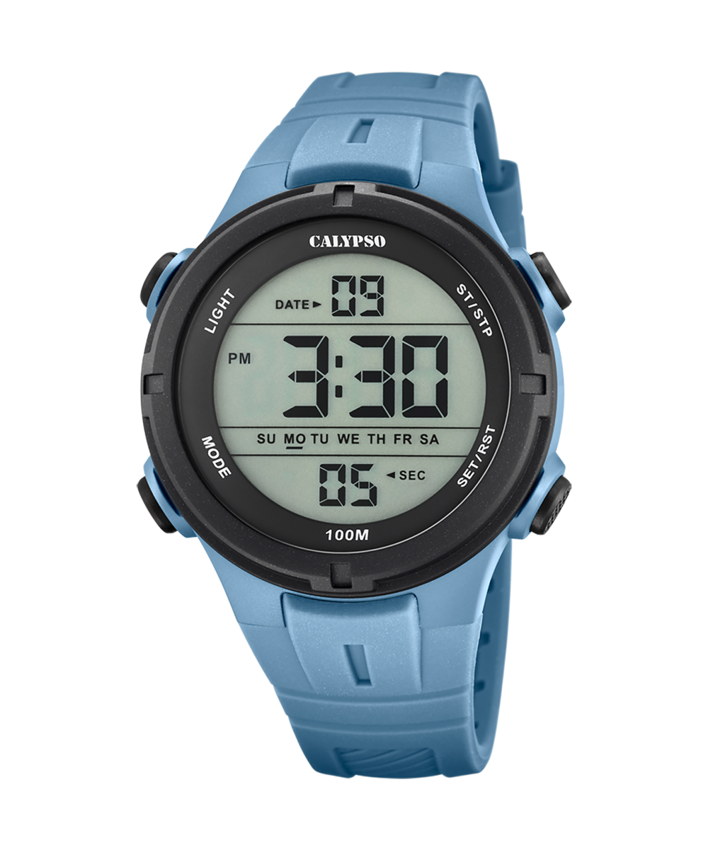 Reloj Calypso Digital caballero, K58/37/1, sumergible.