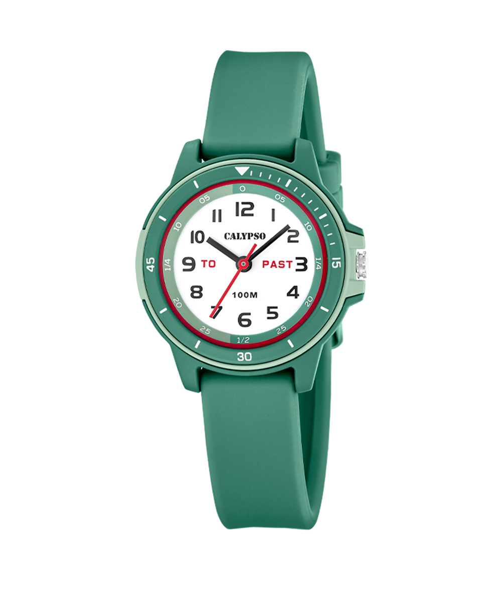 Reloj Calypso Infantil K5881/3 Sport Verde Analógico