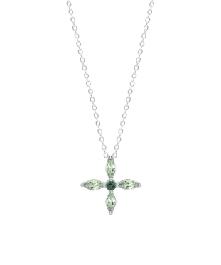 COLLAR FLOR LOTUS SILVER...