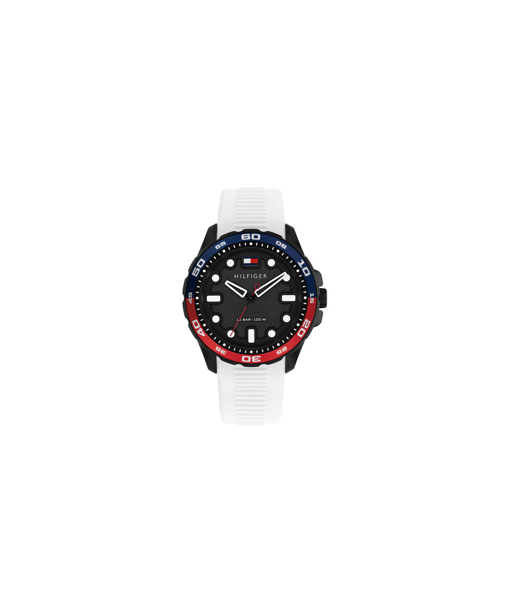 Reloj de hombre Tomy Hilfiger - Regatta 1792264 de silicona blanco