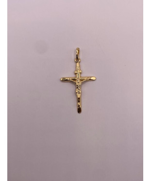 Cruz de ORO 18 KTS, oro...