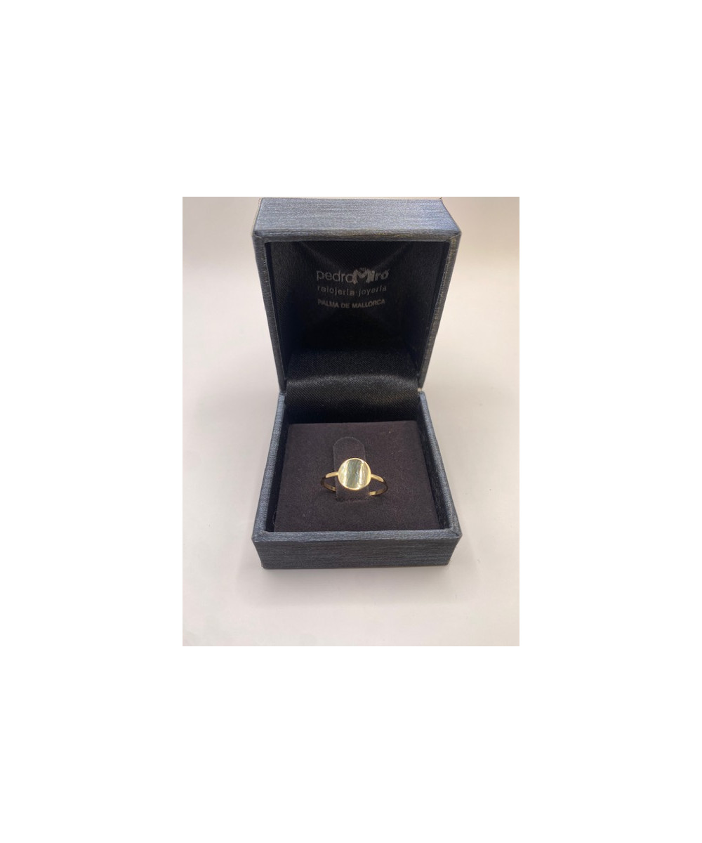 Anillo de ORO 18 KTS, oro amarillo.