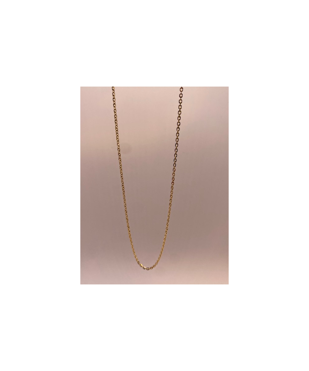 Cadena de ORO 18 kts, de 50 cms de largo.