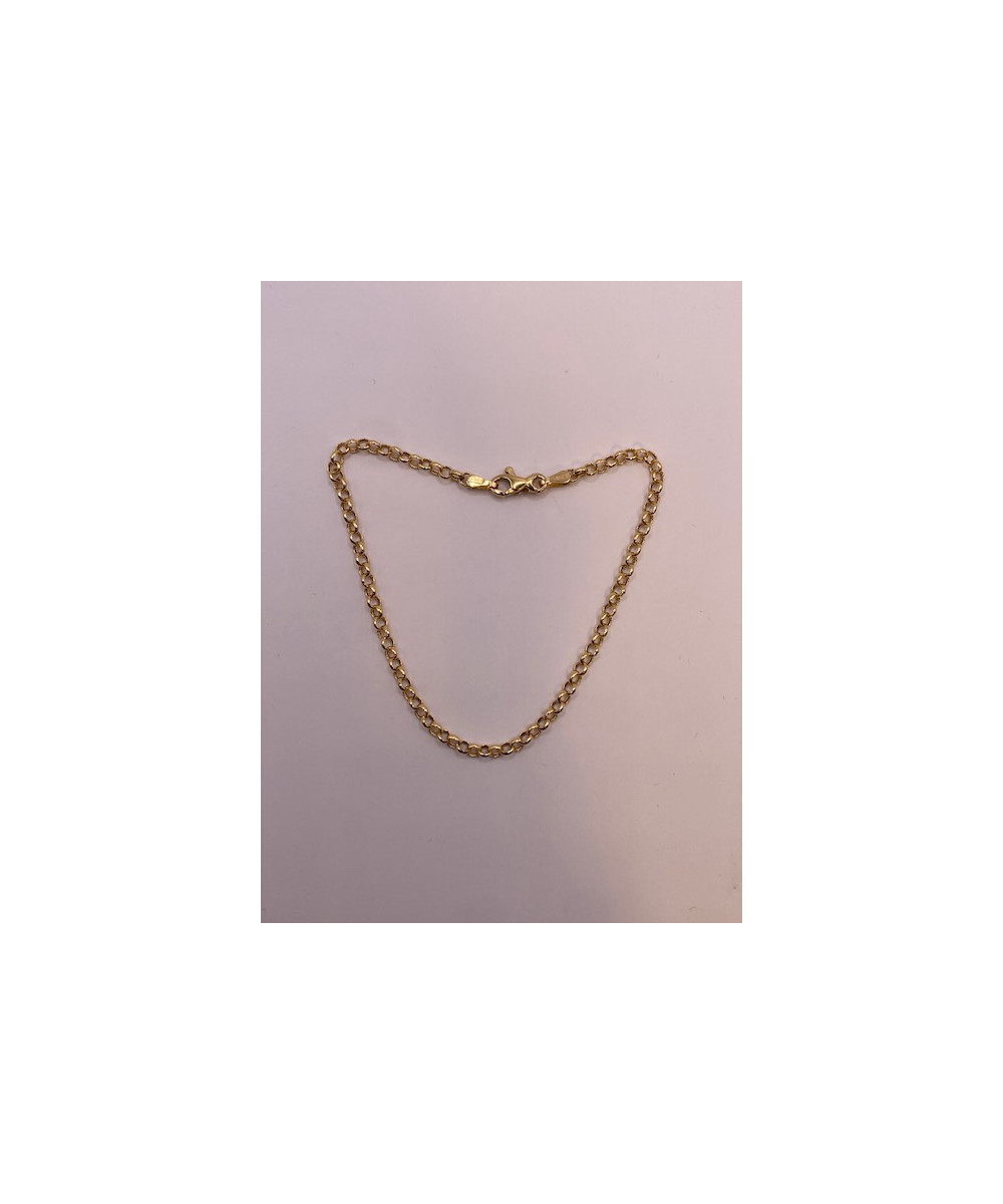 Pulsera de ORO 18 KTS, modelo baule Mallorquina