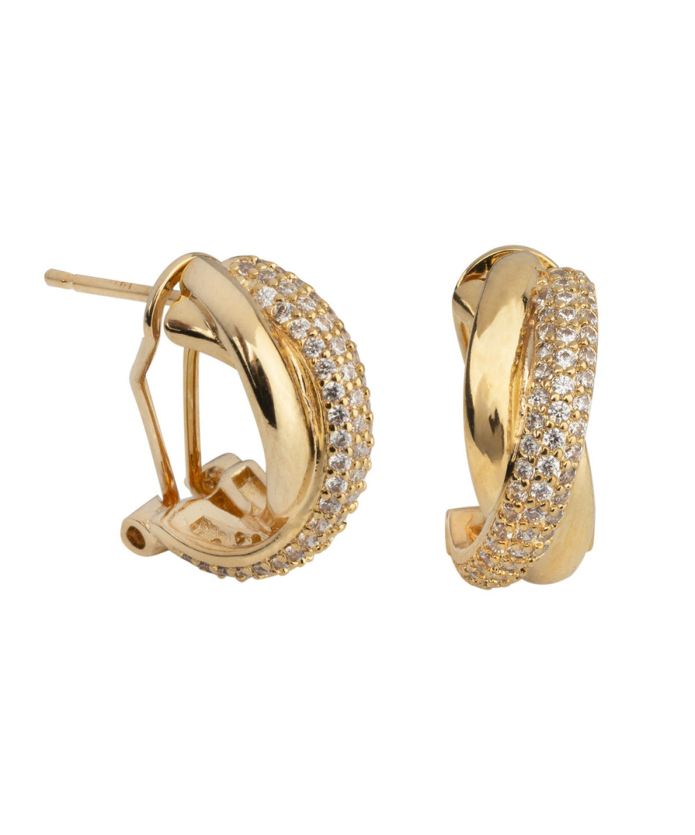 Pendientes de Vidal & Vidal, de metal chapado en oro de 1 micra