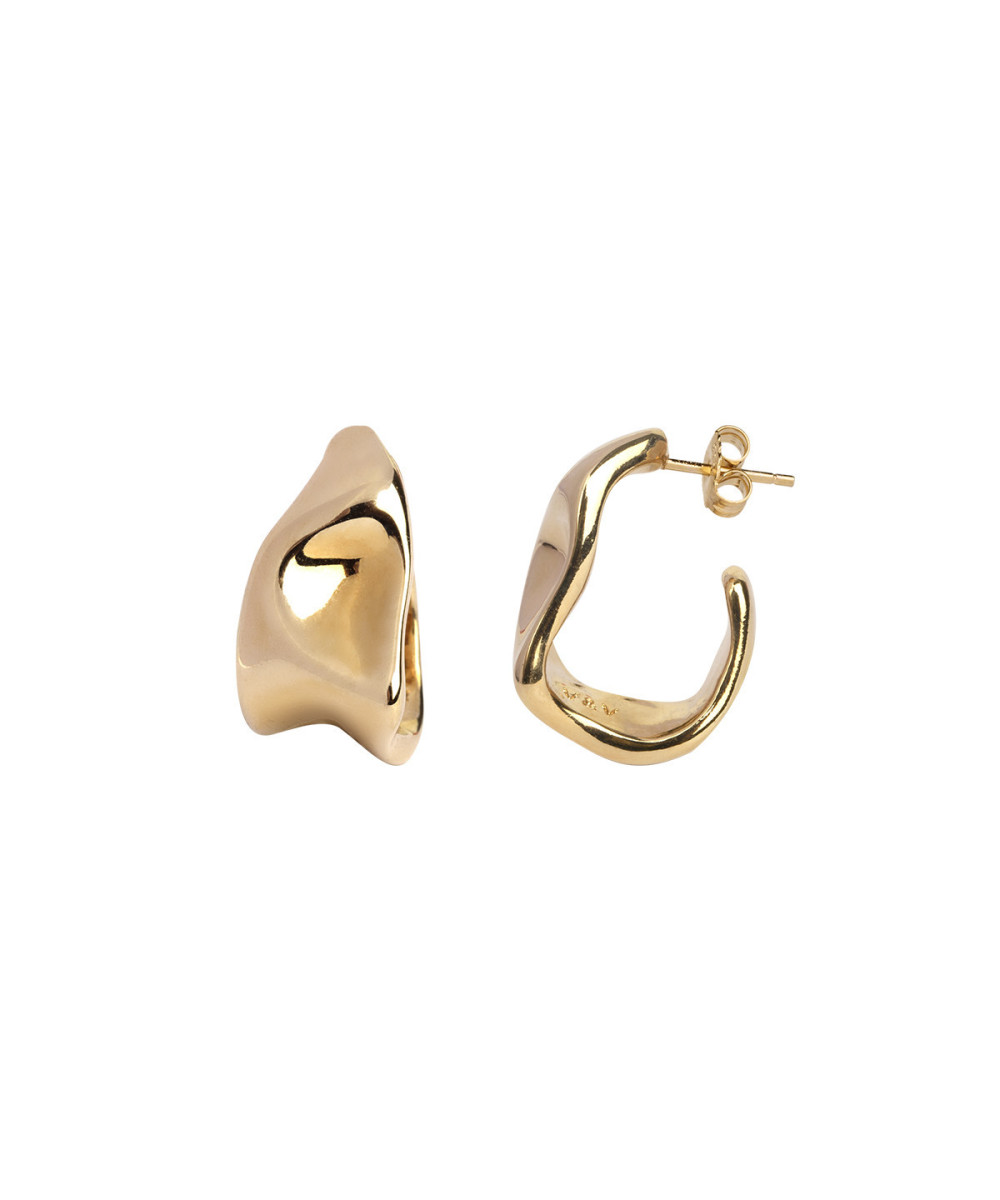 Pendientes Curva Aro Irregular de Vidal & Vidal