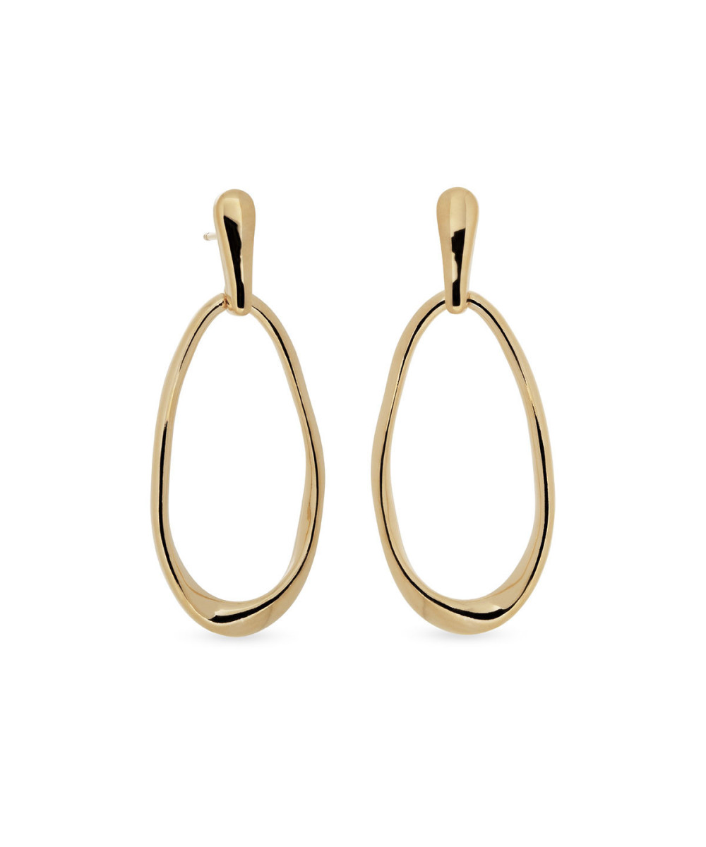 Pendientes círculo oval Loren, de Vidal & Vidal