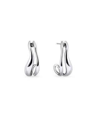 Pendientes semiluna espiral...