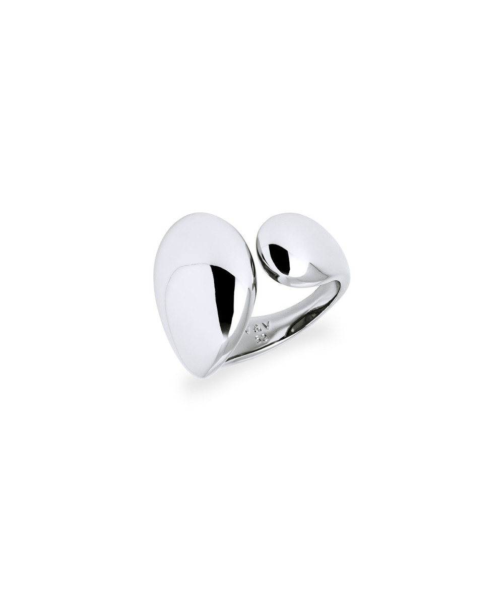 Anillo ancho liso Drop, de Vidal & Vidal