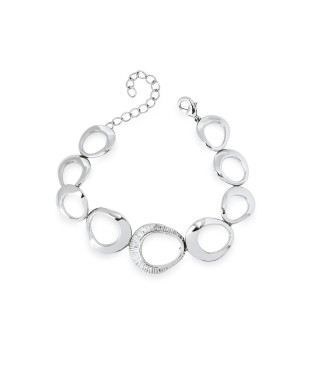 Pulsera ovales irregulares...