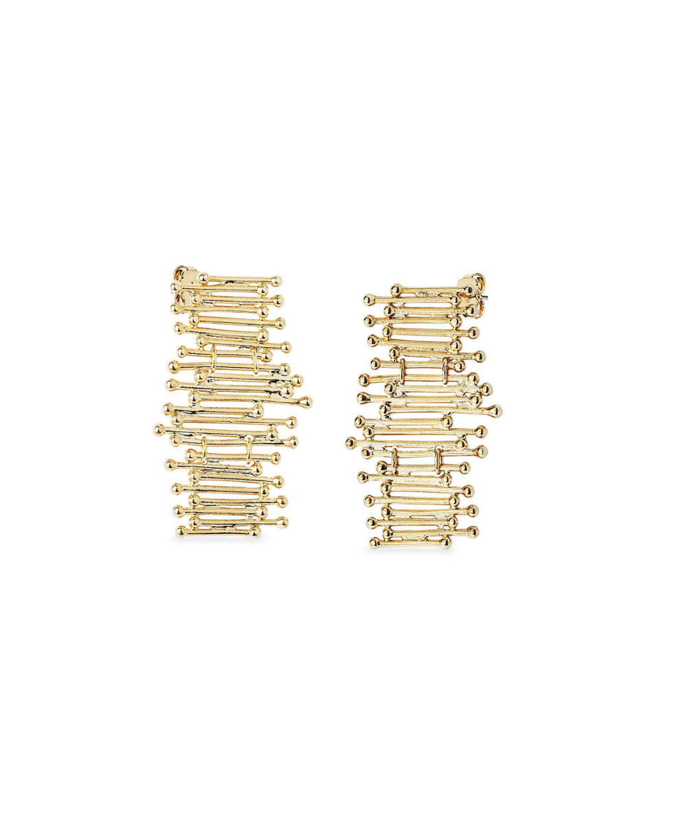 Pendientes Redosa chapado Oro 18 Kt largo tiras, de Vidal & Vidal