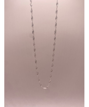 Cadena de plata de ley de...