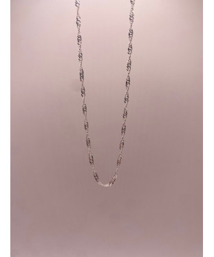 Cadena de plata de ley de...