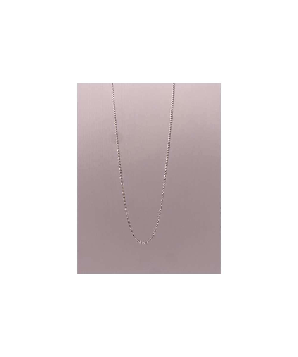 Cadena de plata de ley de 925 m/m de 45 cms. de largo.