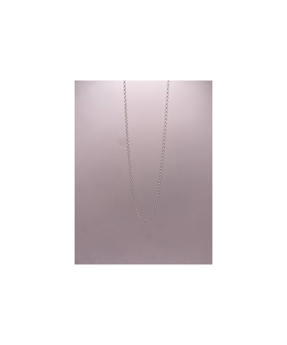 Cadena de plata de ley de 925 m/m de 45 cms. de largo