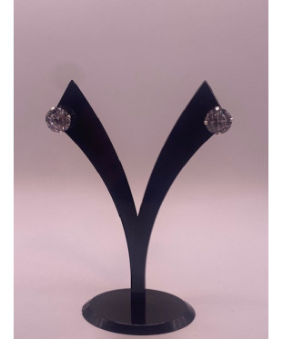 Pendientes de plata de ley...