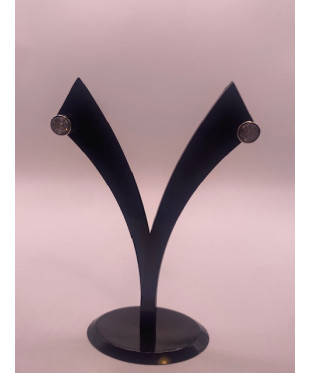 Pendientes de plata de ley...