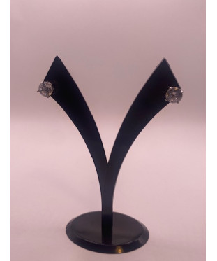 Pendientes de plata de ley...