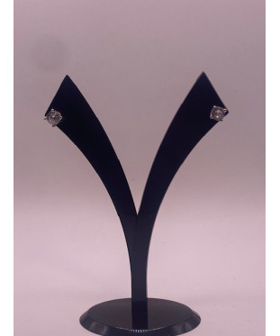 Pendientes de plata de ley...