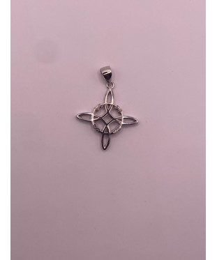 Colgante de plata de ley de...