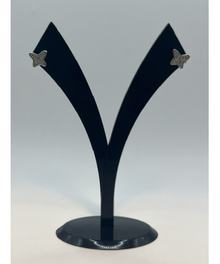 Pendientes de plata de ley...