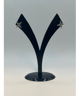 Pendientes de plata de ley...