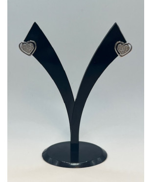 Pendientes de plata de ley...