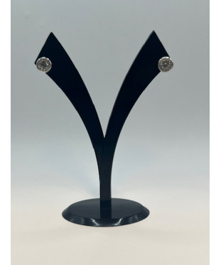 Pendientes de plata de ley...