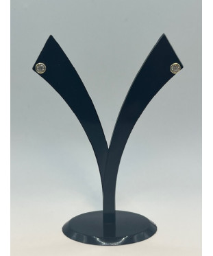 Pendientes de plata de ley...