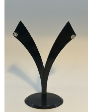 Pendientes de plata de ley...