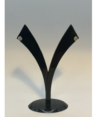 Pendientes de plata de ley...