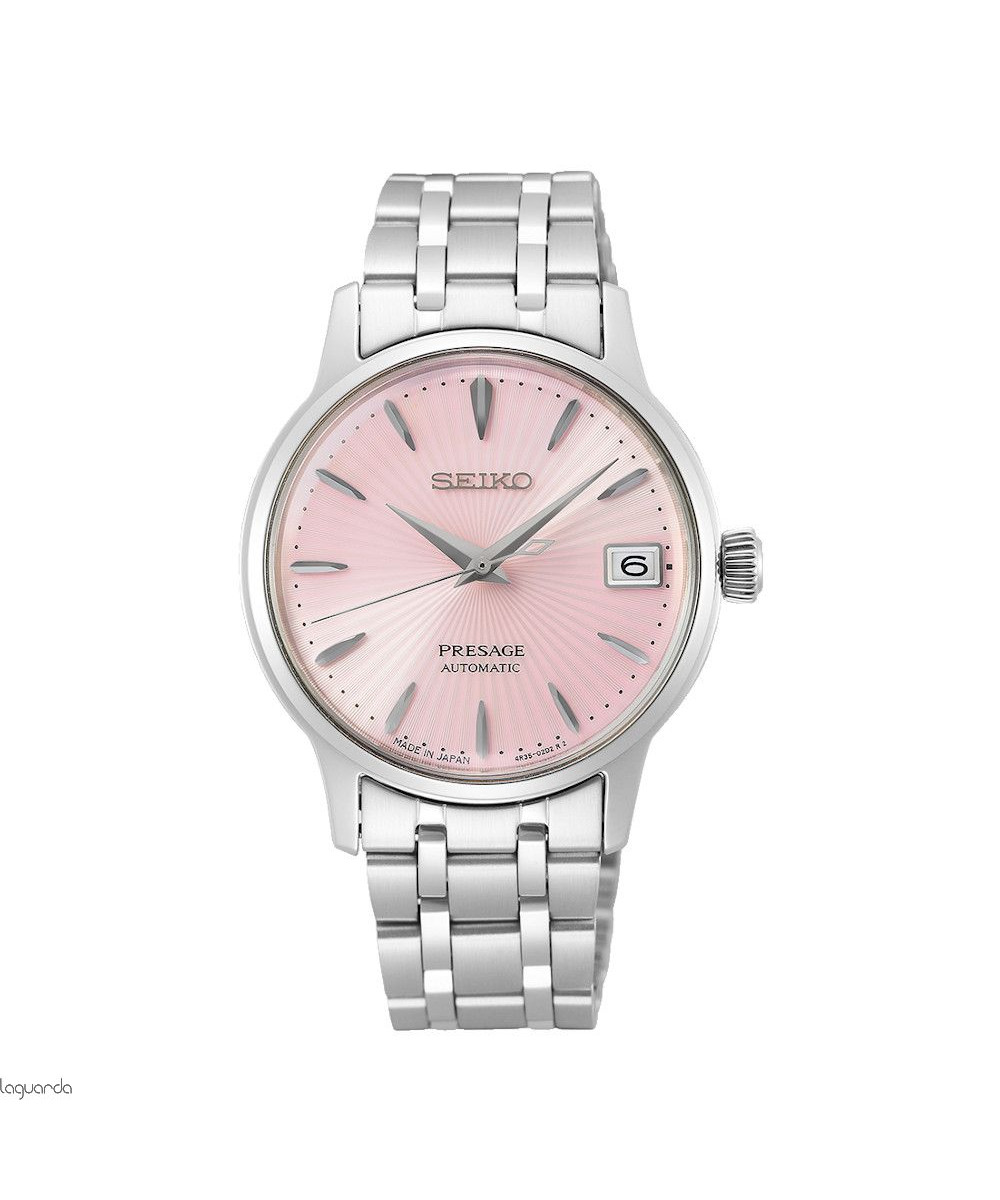 Reloj Seiko Presage Cocktail 33.8mm SRP839J, automático.