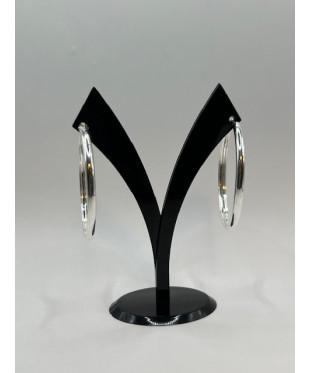 Pendientes de plata de ley...