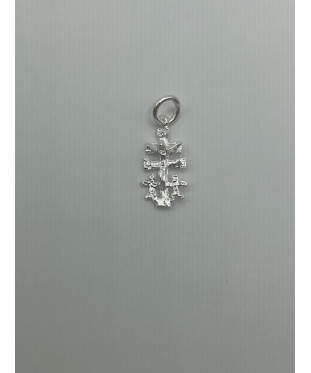 Cruz de plata de ley de 925...