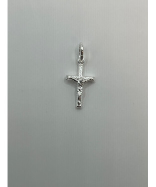 Cruz de plata de ley de 925...