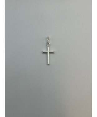 Cruz de plata de ley de 925...